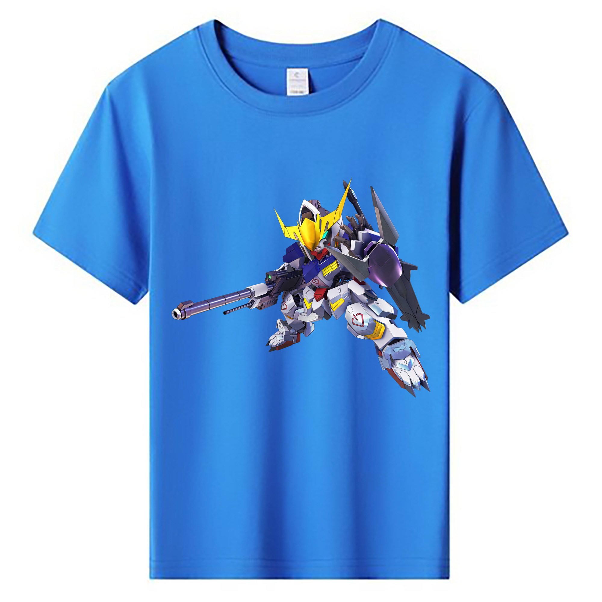 （画像用） 機動戦士ガンダム Mobile Suit Gundam 綿100％キッズTシャツ（フロントプリント）